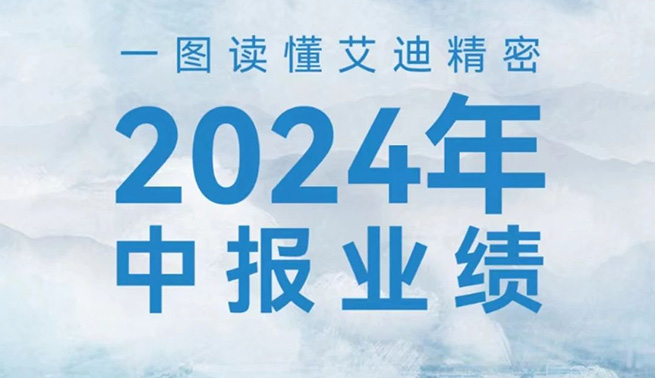 稳健增长！一图读懂艾迪精密2024年中报业绩